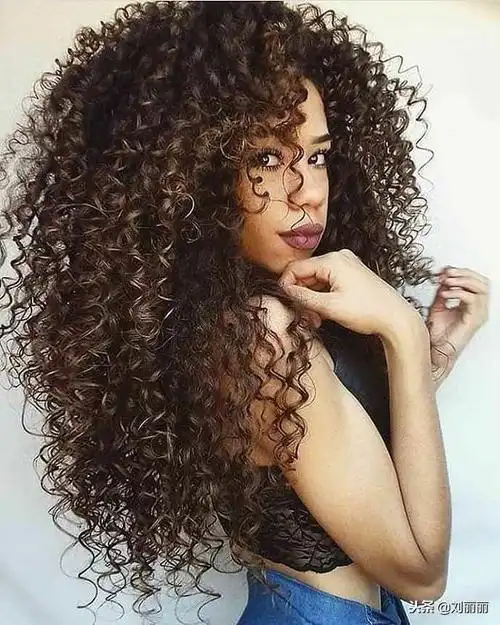 2018长发就烫"螺丝烫"