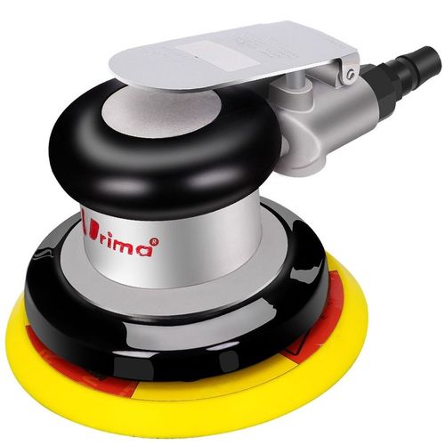 普力马5寸气动打磨机砂纸圆磨机木工汽车腻子气磨机吸尘干