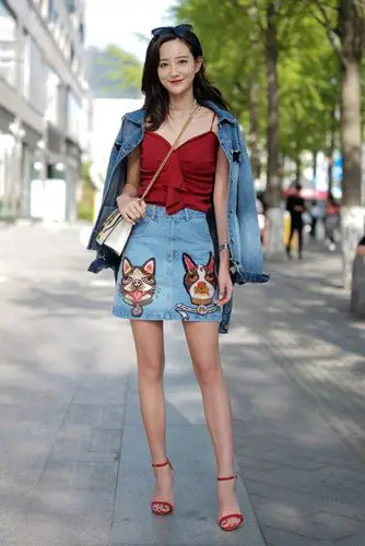 街拍路人初秋俏美知性的时尚穿搭参考让你尽显东方时尚美