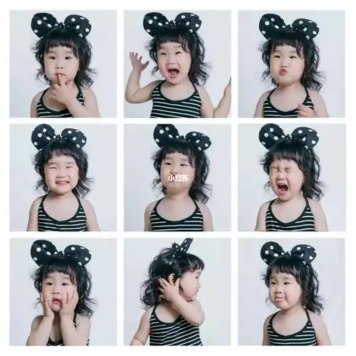 宝宝九宫格摄影大头贴