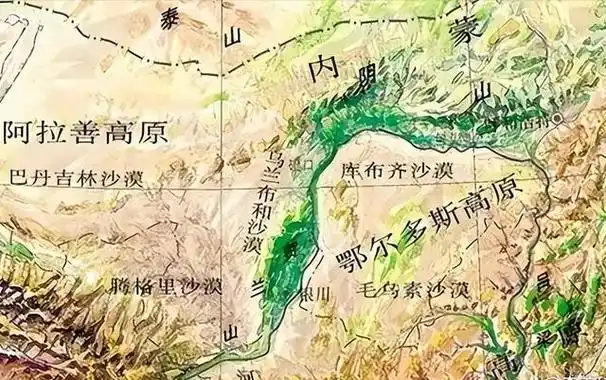 库布其沙漠,是中国第七大沙漠,位于内蒙古自治区鄂尔多斯市的北部,总