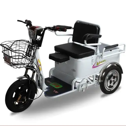 新款小型电动三轮车成人折叠电瓶车锂电池女性代步电动三轮车