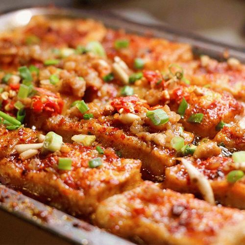 包浆豆腐380g箱装云南石屏风味烧烤铁板夜宵臭豆腐