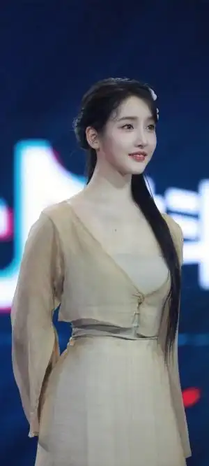 抖音美女姜贞羽全屏手机壁纸