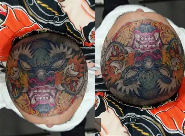 天津李四这纹身曝光,太狠了!九天嘲讽万伊就像土行孙似的!