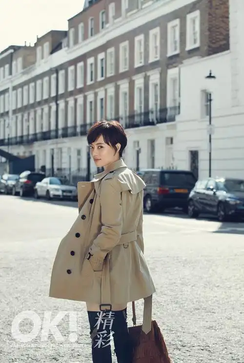 孙俪漫步伦敦街头 行走的中国俪人