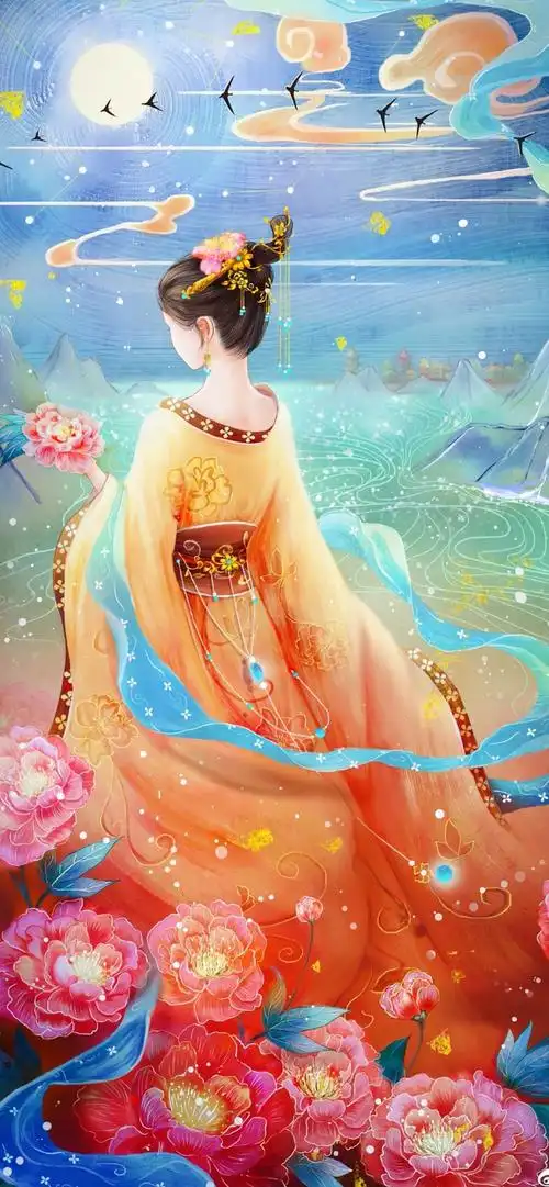 古风女子绘师may牙牙