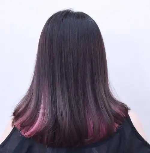 隐藏式染发颜色搭配隐形染发图片欣赏