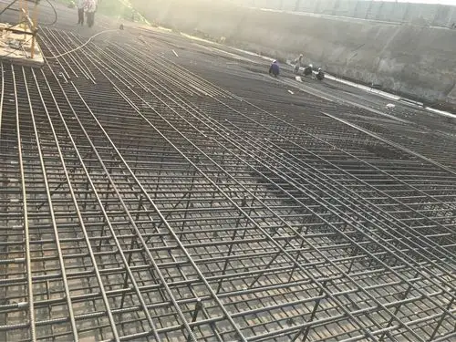 12#楼筏板钢筋绑扎