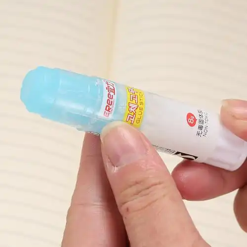 透明固体胶胶棒高果冻色强学生幼儿园办公25克胶棒