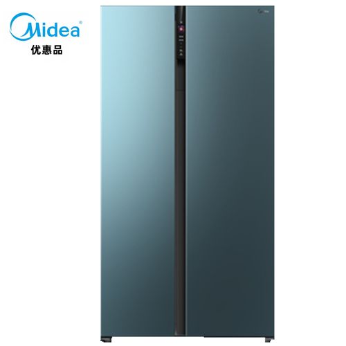 midea/美的 bcd-600wkpzm(e)变频对开双开门冰箱急速净味家用风冷