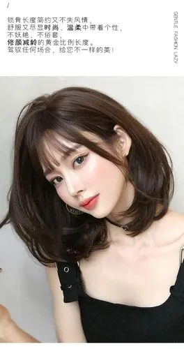厂家新款假发女短发齐刘海圆脸bobo头内扣整顶发套网红齐肩发