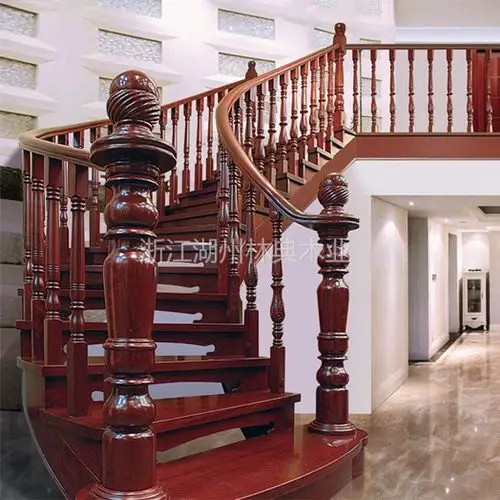 【供应实木楼梯哪家好】图片