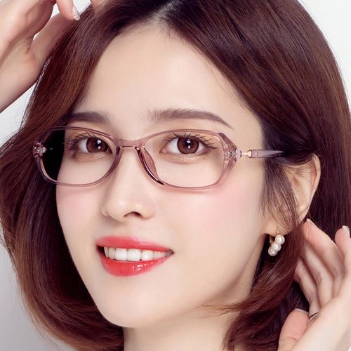 日本进口老花眼镜女防蓝光镶钻时尚超轻年轻款老花眼镜官方旗舰店(去