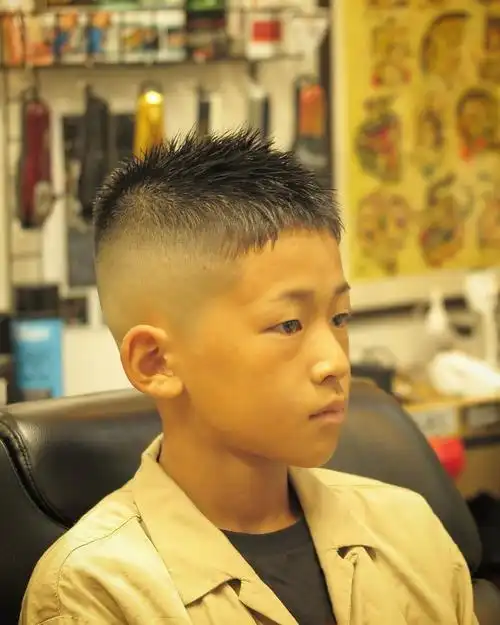 最帅气小男孩发型17款时尚有型显精神爸爸妈妈们快收藏