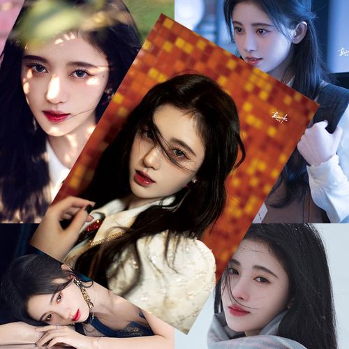 鞠婧祎海报 小鞠签名写真墙纸墙贴周边高清最新照片