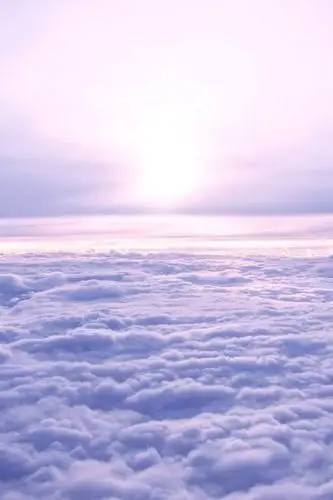 背景壁纸 淡紫色 云端-堆糖,美好生活研究所