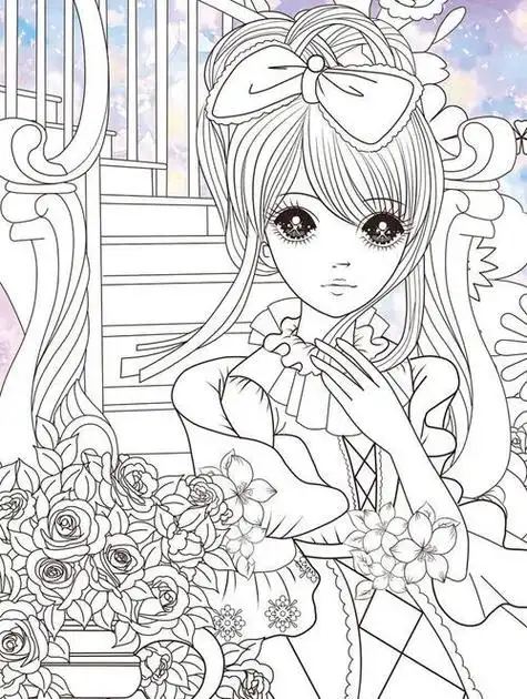 动漫 简笔画 卡通 漫画 手绘 头像 线稿 700928 竖版 竖屏