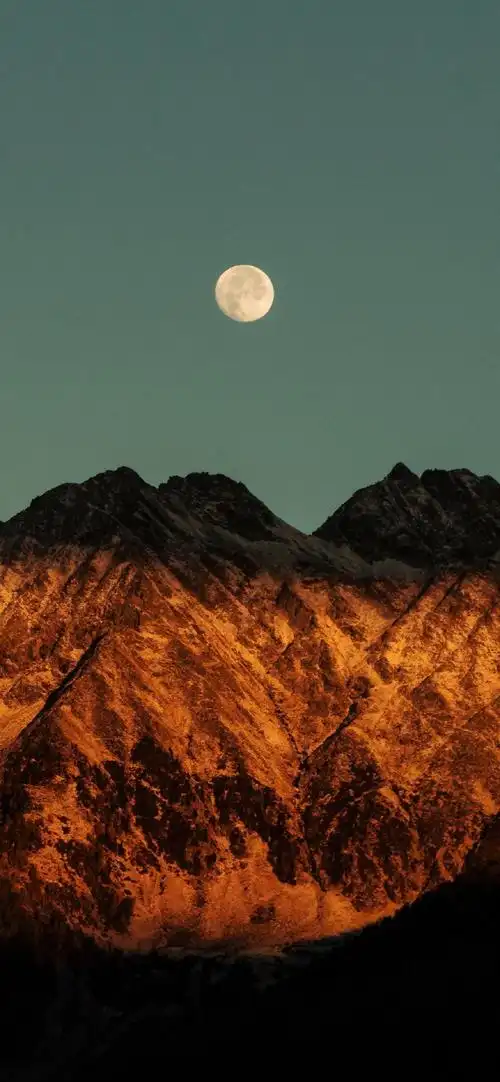 唯美月亮摄影高清手机壁纸-风景-手机壁纸下载-美桌网