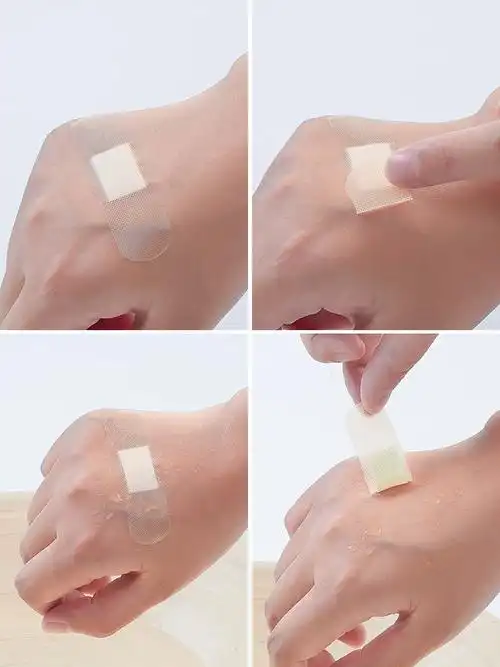 50片创可贴伤口贴防水止血创口贴消户外陆行毒灭菌清洁酒精棉片