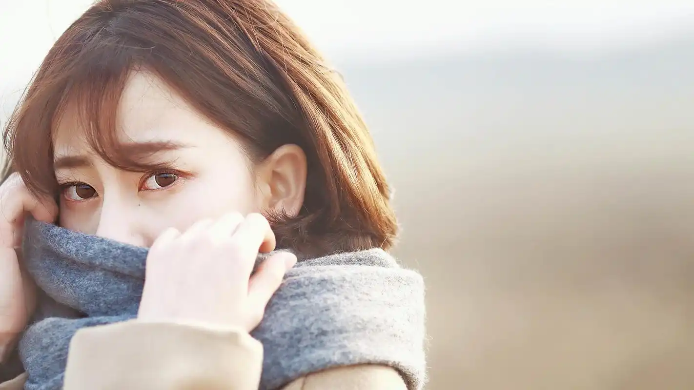 暖冬美女治愈唯美电脑桌面壁纸精选