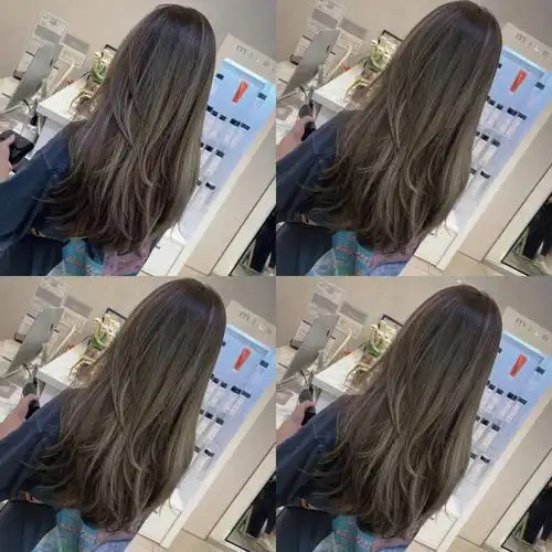 氛围感高层次中长发剪发