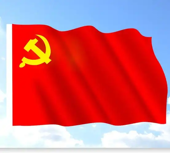 宝辉baohui中国标准党旗加厚党旗防水纳米1号2号3号4号5号旗帜1号1922