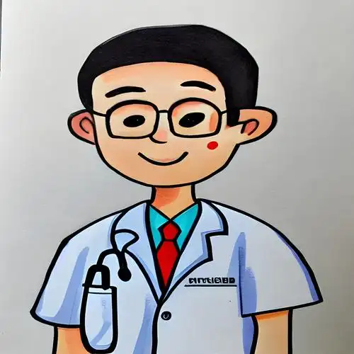 卡通医生简笔画