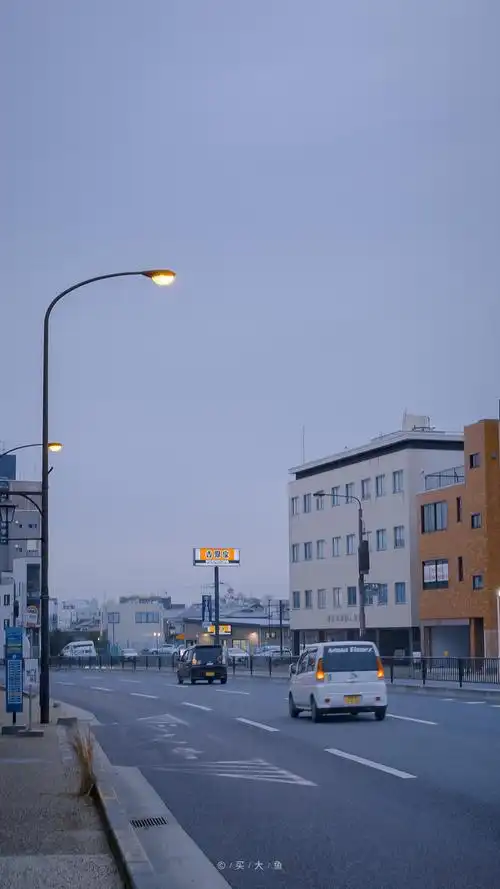 城市街道风景手机壁纸