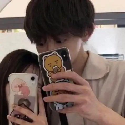 抖音网红情侣头像高清大图高颜值你是我的甜心