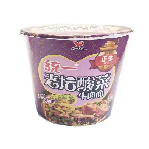 老坛酸菜牛肉面120g 12桶口味可混装 桶 来一桶统一整箱方便面 - 爱购