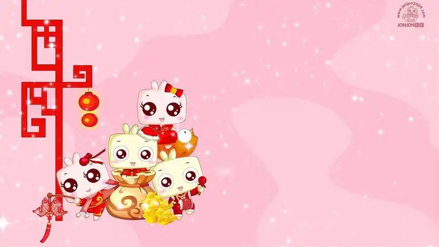 囧囧购票指南新年灯笼下雪可爱萌壁纸