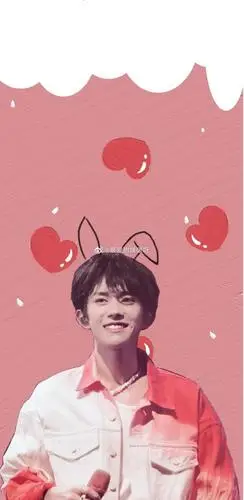 饭制易烊千玺新壁纸 兔小烊可爱上线