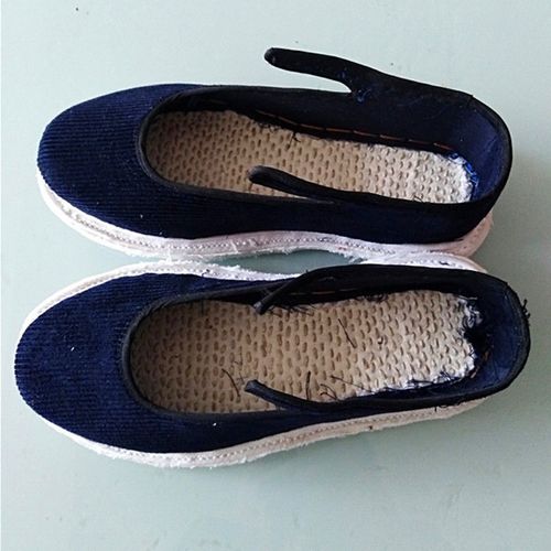 人工纳底男款布鞋农村手工八眼鞋懒人一脚蹬中老年爸爸鞋开车鞋