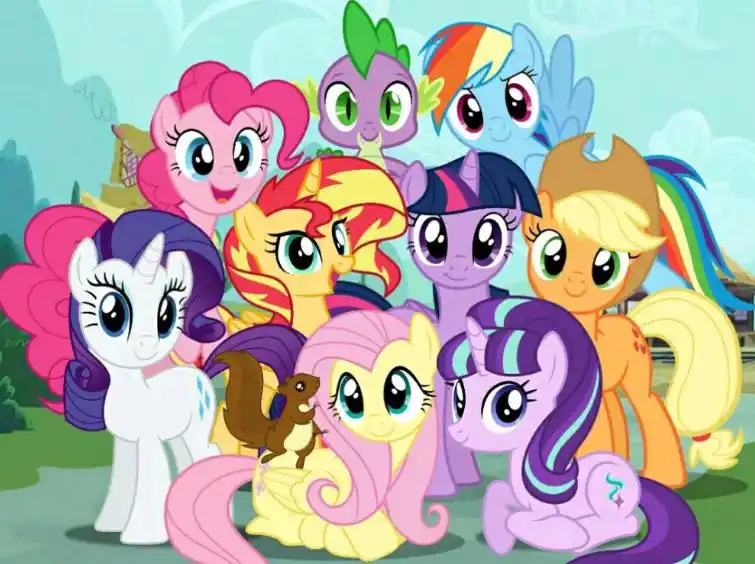 小马宝莉拟人化,化身二次元女生,你喜欢碧琪还是紫月?