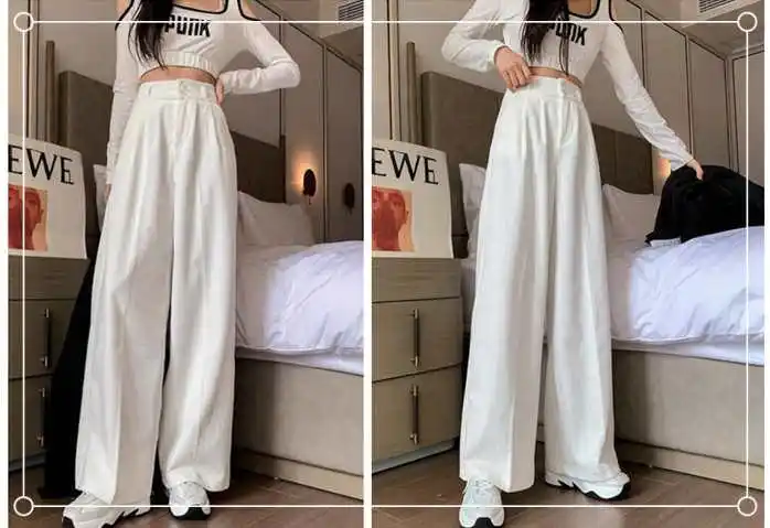 白色阔腿裤怎么搭配鞋子?配这五款鞋子特好看