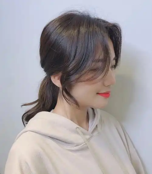 圆脸方脸也适合的修容刘海#长沙剪发