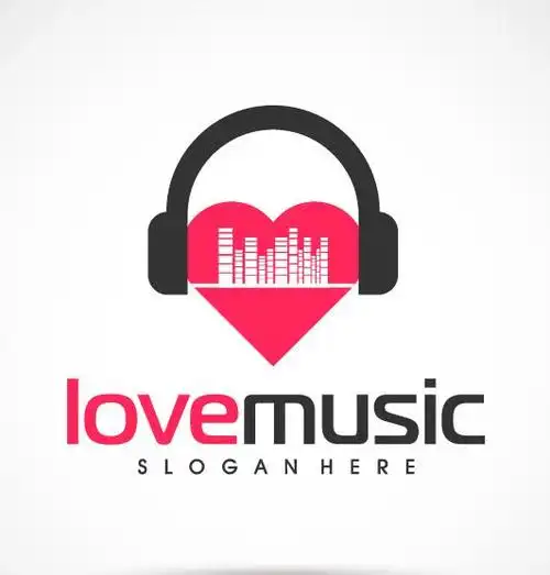 love music标志logo素材图片 - 设计前沿