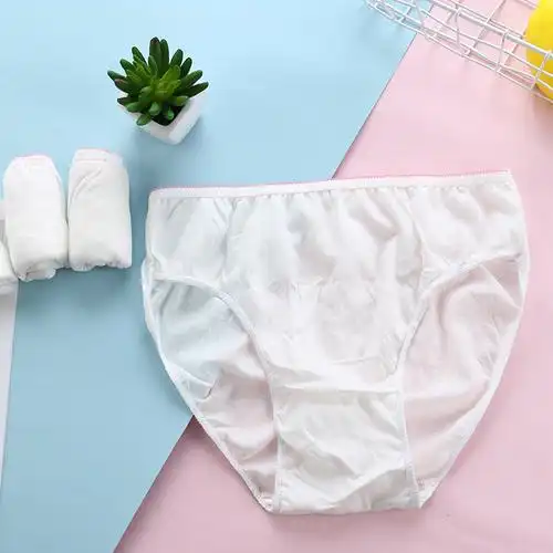 纯棉女士一次性三角内裤成人学生旅行出差便携内裤