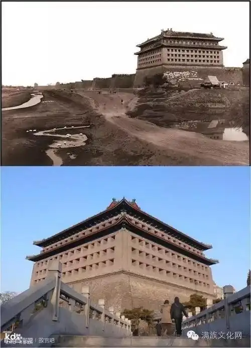 北京故宫古今照片对比!