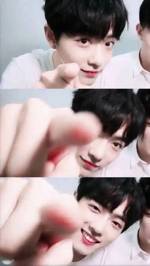 肖战三宫格壁纸