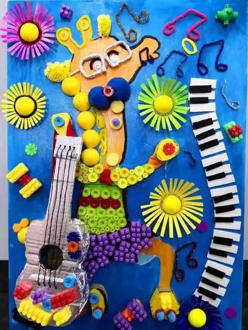 幼儿园教师优秀创意美术作品欣赏