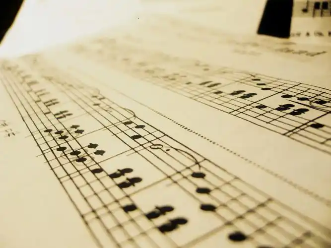 五线谱,音乐,音符,安静,唯美,音乐之声五线谱壁纸图片