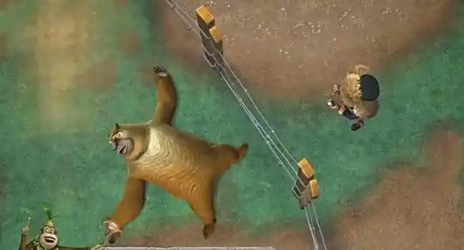 熊出没中的几个穿帮镜头哪个更让你印象深刻