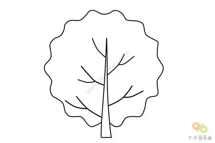 简笔画的树怎么办
