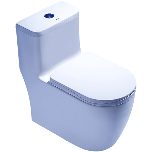 卫浴马桶坐便器陶瓷家用抽水普通人体工程学座便器卫生间 【脲醛盖板