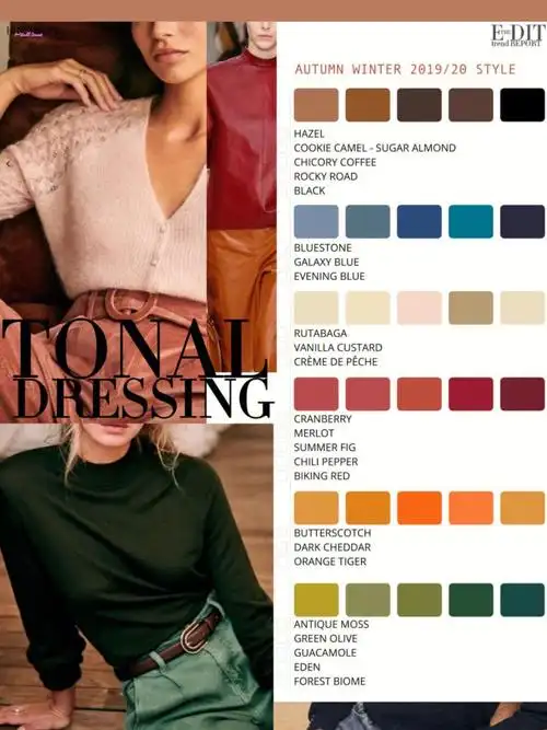 颜色已经给你配好你只需要照搬就好～最好的搭配就是色彩的和谐#服装