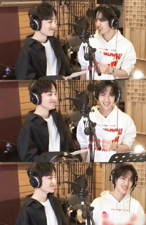 林海老师发文感谢无羁登东方风云榜肖战王一博再次同框