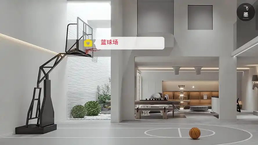 我买房更愿意选这种户型家里有篮球场影音室不是别墅胜似别墅
