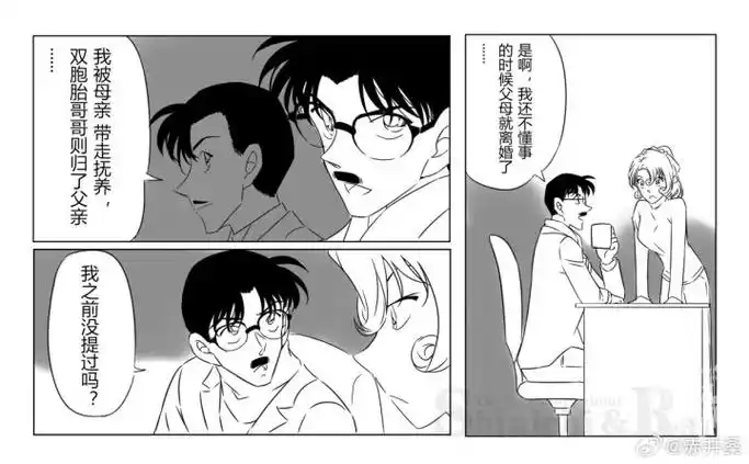 一觉醒来,工藤新一和怪盗基德变成堂兄弟了!你看过《名侦探柯南》吗?